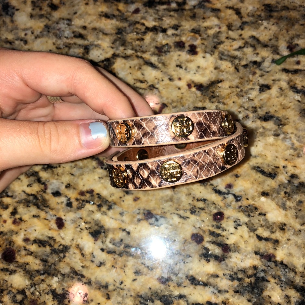 Tory Burch double wrap bracelet